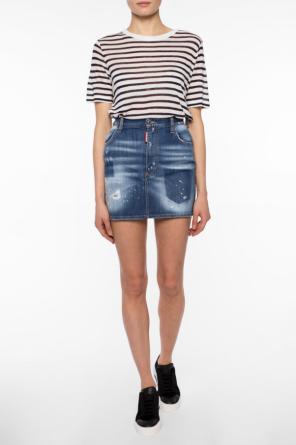 Striped t-shirt, zdjęcie 2 Striped t-shirt od T by Alexander Wang